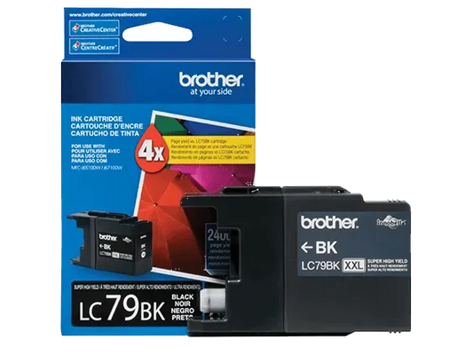 Brother Genuine LC79BK Super High-yield Black Ink Cartridge