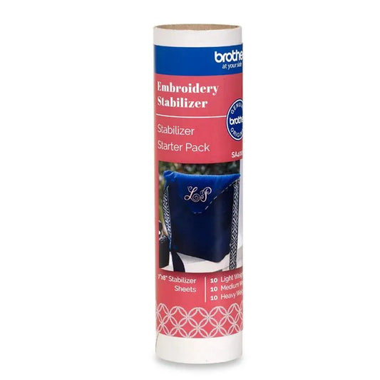 Brother SA400CR Embroidery Stabilizer Starter Kit (7" x 8" Sheets)