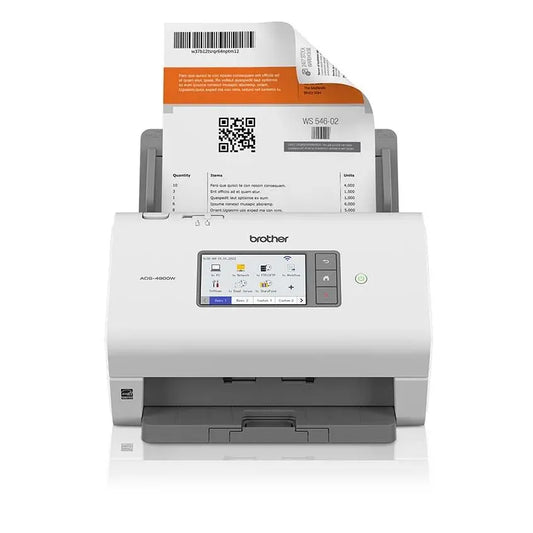 Brother ADS4900W Wireless Professional Desktop Scanner with Touchscreen