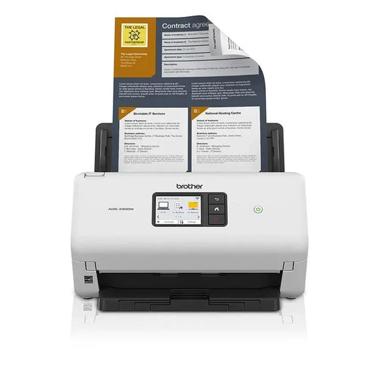 Brother RADS3300W Wireless High-Speed Professional Desktop Scanner Refurbished