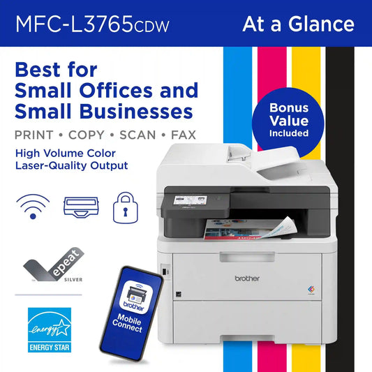Brother MFC-L3765CDW Digital Color All-in-One Printer
