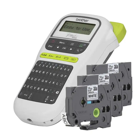 Brother PT-H110 Label Maker Bundle