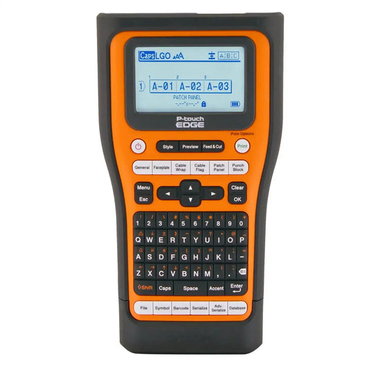 Brother P-touch EDGE PT-E510VP USB-C® Handheld Industrial Label Printer, Up to ~1in Labels