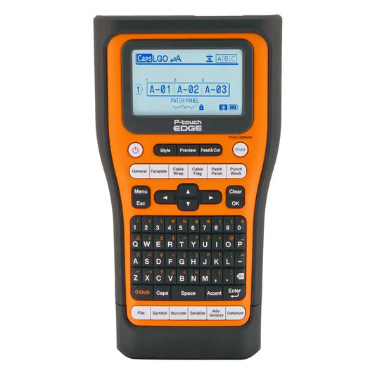 Brother P-touch EDGE PT-E560BTVP Bluetooth® Handheld Industrial Label Printer, Up to ~1in