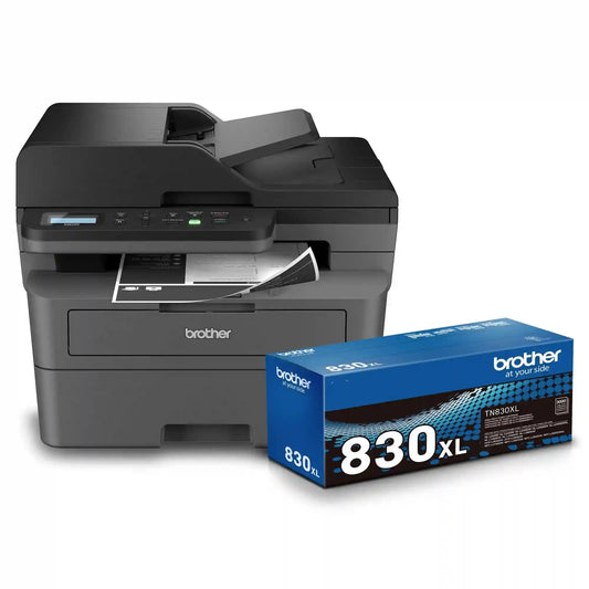 Brother DCP-L2640DW Compact Monochrome Laser Multi-Function Printer with Bundle