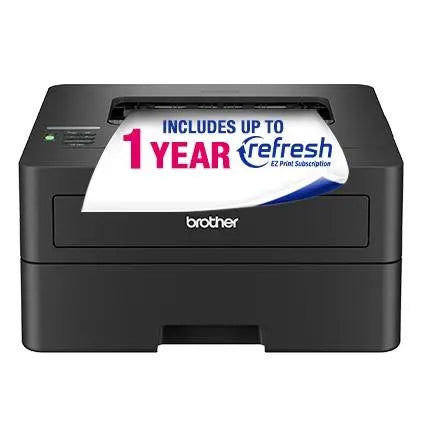 Brother HL-L2460DWF Wireless Compact Monochrome Laser Printer Bundle with upto 1-year Refresh Toner Subscription