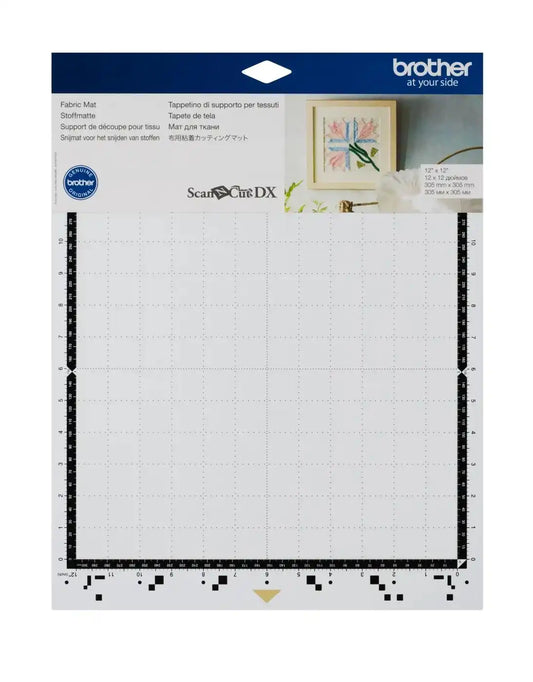 Brother CADXMATF12 ScanNCut DX Fabric Mat, 12" x 12"
