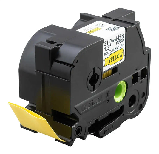 HSE661E Black on Yellow 3:1 Heat Shrink Tube