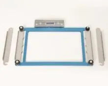 Brother SAEZ5X7NFSN 8 3/4" x 6 1/8" Single Needle Durkee Name Frame Hoop