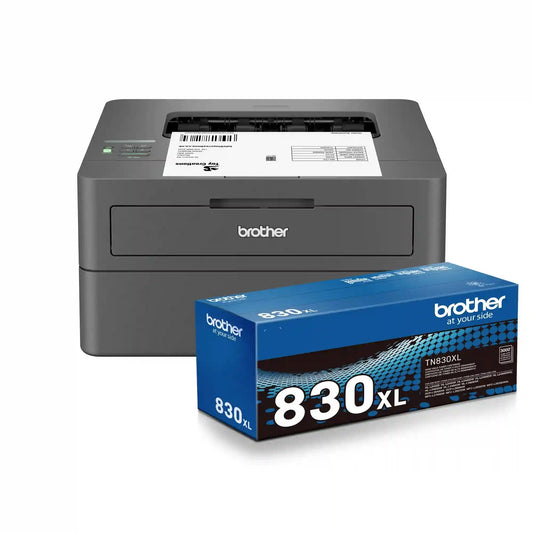 Brother HL-L2405W Wireless Compact Monochrome Laser Printer with Toner Bundle