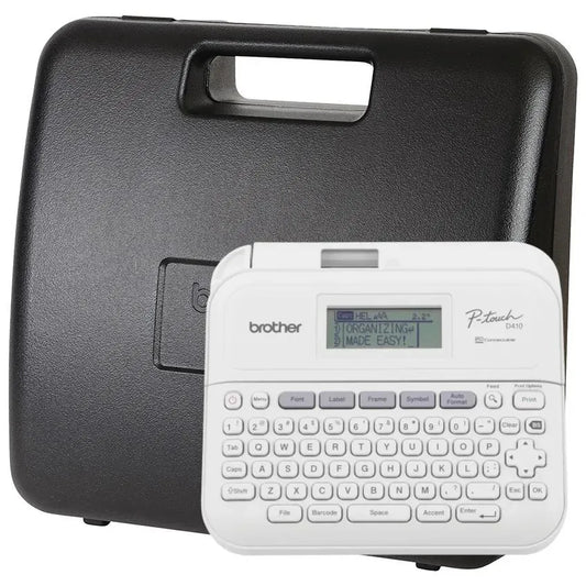 Brother PT-D410 Advanced Connected Label Maker Bundle