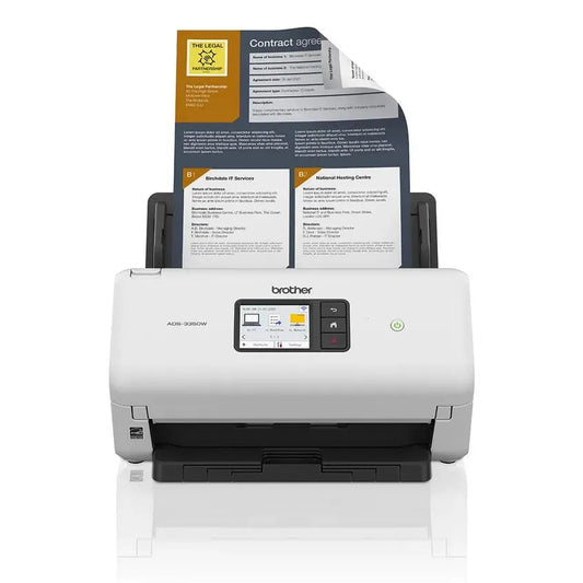 Brother ADS3350W Wireless High-Speed Professional Desktop Scanner for Home Office