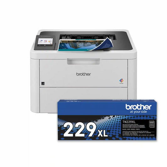 Brother HL-L3280C229XLBKBD Color Laser Printer with High Yield Black Toner Cartridge