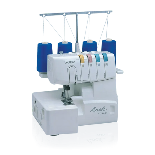 Brother 1034D 3 or 4 Thread Serger Machine with Differential Feed