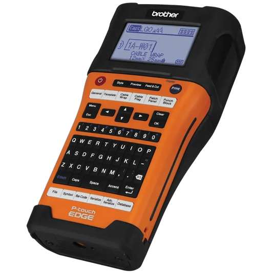 Brother PT-E500 Industrial Label Printer with PC Connectivity