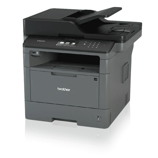 Brother DCP-L5500DN Business Monochrome Laser All-in-One Printer with Duplex Printing