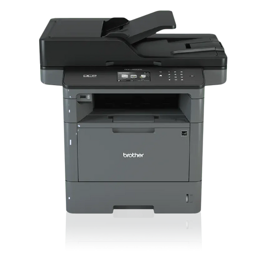 Brother DCP-L5650DN Business Monochrome Laser All-in-One Printer with Duplex Printing