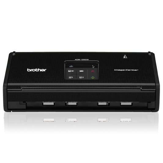 Brother ADS1000W Wireless Duplex Compact Color Desktop Scanner