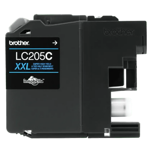 Brother Genuine LC205C Super High-yield Cyan Ink Cartridge
