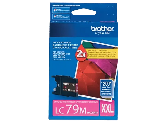 Brother Genuine LC79M Super High-yield Magenta Ink Cartridge