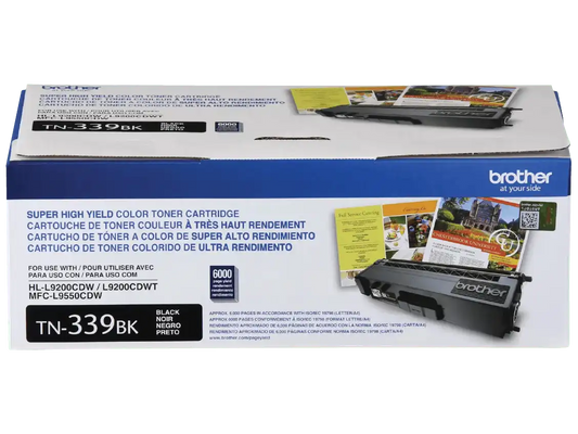 Brother Genuine TN339Y Super High-yield Yellow Toner Cartridge