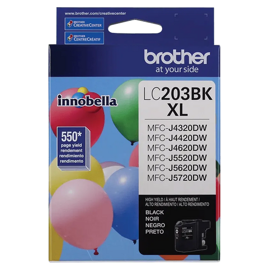 Brother Genuine LC201Y Standard-yield Yellow Ink Cartridge