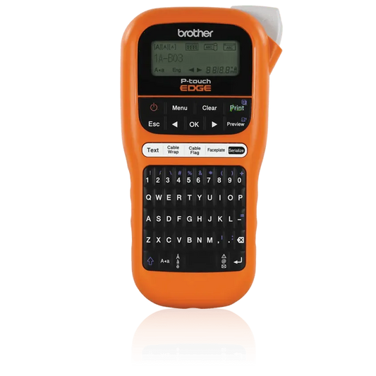 Brother P-touch EDGE PT-E105 Industrial Portable Handheld Label Maker