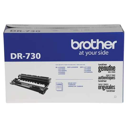 Brother DR730 Drum Unit with Approx. 12,000-Page Yield