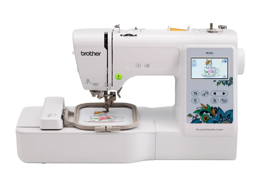 Brother PE535 Embroidery Machine with 4" x 4" Embroidery Area & LCD Display