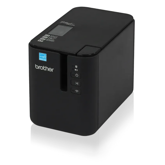 Brother P-touch PT-P900C USB Desktop Industrial Label Printer, Up to ~1-1/2in Labels
