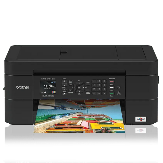 Brother MFC-J491DW Wireless Color Inkjet All-in-One Printer