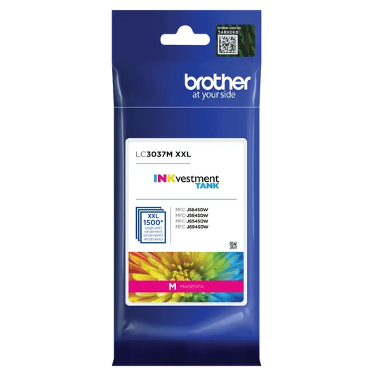 Brother Genuine LC3037M INKvestment Super High-yield Magenta Ink Cartridge