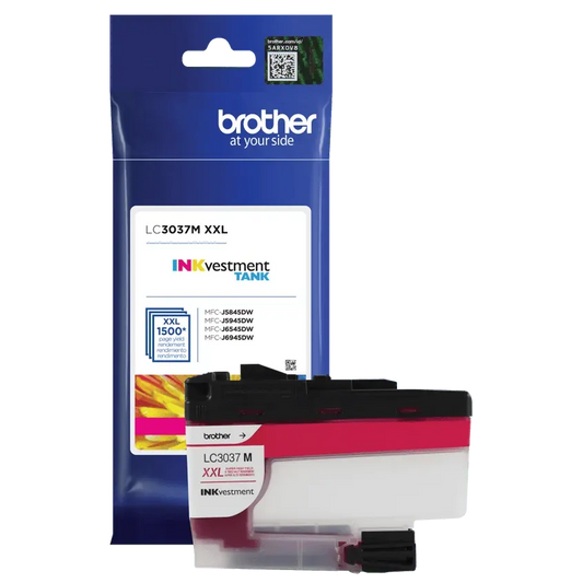 Brother Genuine LC3037M INKvestment Super High-yield Magenta Ink Cartridge