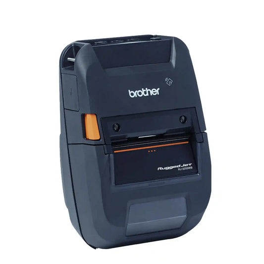 Brother RuggedJet RJ-3255WB-L 3in Wi-Fi® & Bluetooth® Thermal Mobile Printer with Battery