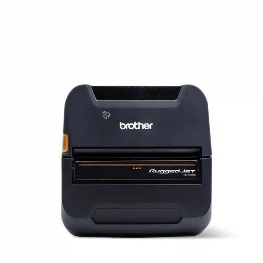 Brother RuggedJet RJ-4235B-L 4in Bluetooth® Thermal Mobile Printer with Li-ion Battery